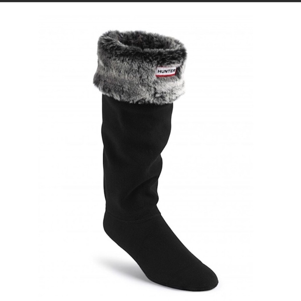 NEW Hunter Grizzly Cuff Welly Socks Size MM US (Female) 5-7